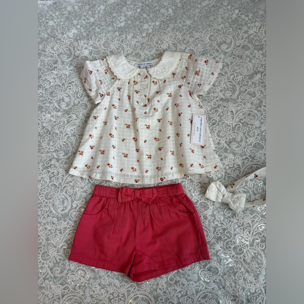 24MONTHS Cupcakes and cashmere matching set